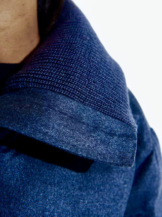 Australian Wool Silk Blend Down Fill Coat