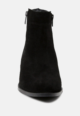Bauena Ankle Boots With Zip Closure
