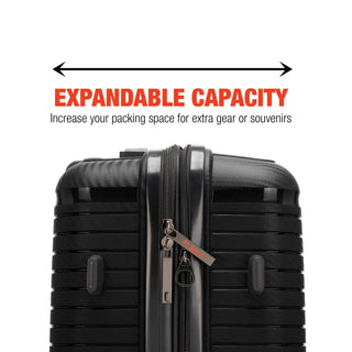 Trencher 3 Piece Expandable Tough Luggage Set - By Baano