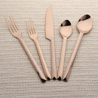 Ariella PVD 5 Pc. Flatware Set INOX Artisans