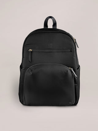 Deluxe Backpack Diaper Bag - Black - By Baano