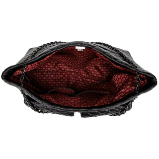 Diana Quilted Vegan Leather Weekender Tote Bag - By Baano