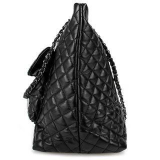 Diana Quilted Vegan Leather Weekender Tote Bag - By Baano