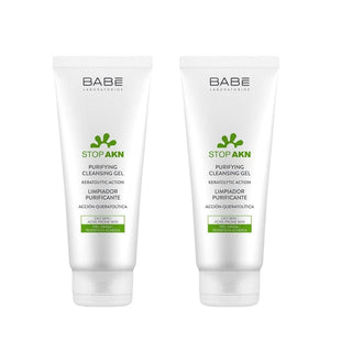 Babe Stop-Akn Purifying Facial Cleansing Gel 100 ml -2 Pack - By Baano
