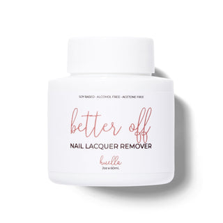 Better Off: Natural Plant Based Nail Polish Remover for Lacquer Polish - By Baano
