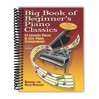 Big Book of Beginner's Piano Classics (Spiral Bound)