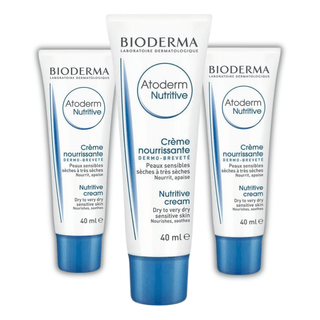 Bioderma Atoderm Nutrition Nourishing Face Cream 40 ml -3 Pack - By Baano