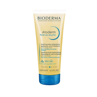Bioderma Atoderm Shower Oil Dry Skin Moisturizing Nourishing Shower Oil Niacinamide 100 ml Chivela