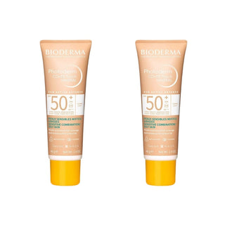 Bioderma Photoderm Cover Touch Mineral Spf50+ 40 gr - Very Light -2 Pack - By Baano