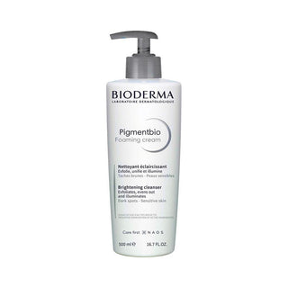 Bioderma Pigmentbio Foaming Cream - Exfoliating Cleansing Cream 500 ml - By Baano