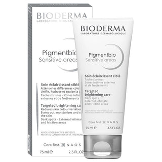 Bioderma Pigmentbio Sensitive Area Whitening Cream 75 ml -2 Pack - By Baano