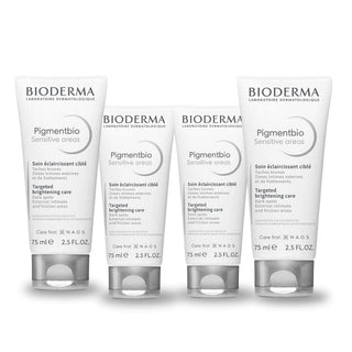 Bioderma Pigmentbio Sensitive Area Whitening Cream 75 ml -4 Pack - By Baano