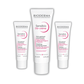 Bioderma Sensibio DS+ Soothing Refreshing Skin Cream 40 ml -3 Pack Chivela