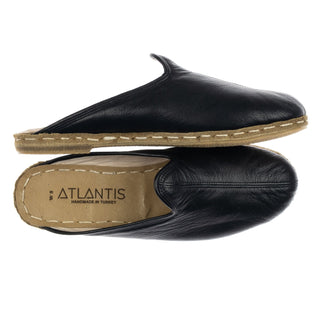 Women's Black Slippers