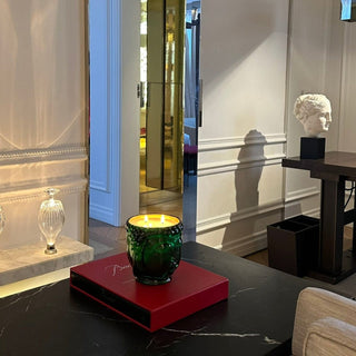 Cleopatra | 24K Gold Emerald Green Glass Buddha Royale - By Baano