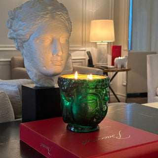 Cleopatra | 24K Gold Emerald Green Glass Buddha Royale - By Baano