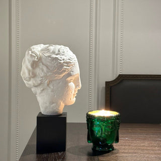 Cleopatra | 24K Gold Emerald Green Glass Buddha Royale - By Baano