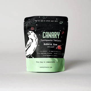 Bubble Gum Toothpaste Tablets - By Baano