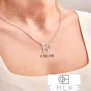 Patricia Name Logo Necklace