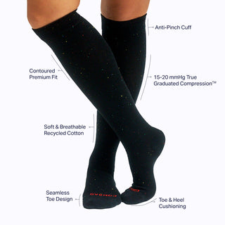 Recycled Cotton Compression Socks – Galaxy