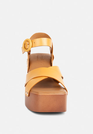 Cristina Cross Strap Embellished Heels