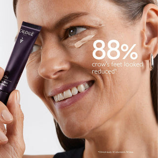 Caudalie Premier Cru Anti-Aging Eye Cream for Fine Lines and Wrinkles 15 ml -NEW - By Baano