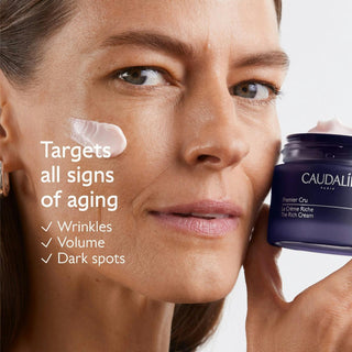 Caudalie Premier Cru Barrier Rich Moisturizer with Ceramides - Refill NEW - By Baano