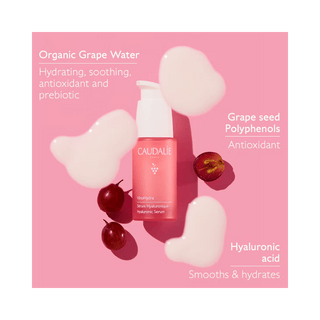Caudalie Vinohydra Hyaluronic Moisture Serum 30ml -3 Pack Chivela