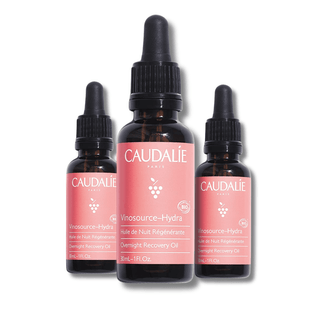 Caudalie Vinosource Hydra Overnight Recovery Oil 30 ml -3 Pack - By Baano