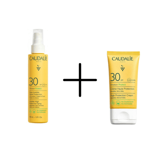 Caudalie Vinosun Protect Spf 30 Sun Spray 150 ml + Caudalie Vinosun Protect Spf 30 Sunscreen 50 ML - By Baano