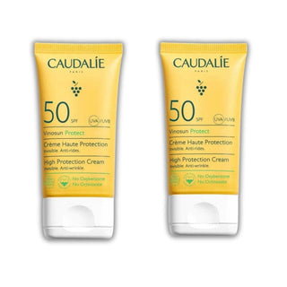 Caudalie Vinosun Protect Spf 50 Sunscreen Cream 50 ml -2 Pack - By Baano