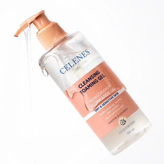 Celenes by Sweden Cloudberry Cleasing Foaming Gel 250 ml / 8.5 fl oz - By Baano