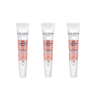 Celenes by Sweden Cloudberry Eye Contour Balm 15  ml -3 Pack Chivela