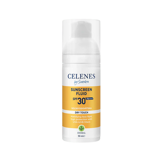 Celenes by Sweden Herbal Sunscreen Dry Touch Fluid Spf 30 50 ml / 1.7 fl oz - By Baano