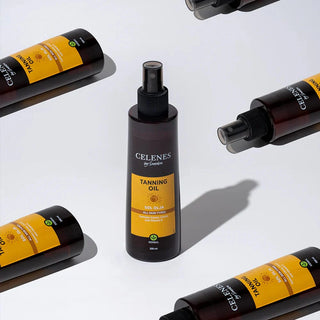 Celenes by Sweden Herbal Tanning Oil 200 ml / 6.8 fl oz - By Baano