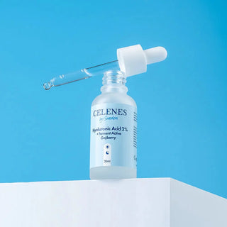 Celenes by Sweden Rena Hyaluronic Acid 2% +Ferment Active Gojiberry 30 ml - By Baano