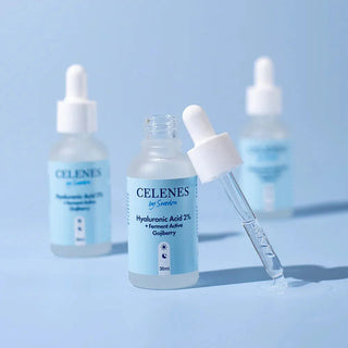 Celenes by Sweden Rena Hyaluronic Acid 2% +Ferment Active Gojiberry 30 ml - By Baano