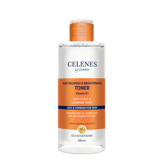 Celenes by Sweden Sea Buckthorn Anti Blemish & Brightening Toner 200 ml / 6.8 fl oz Chivela