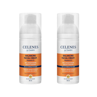 Celenes by Sweden Sea Buckthorn Balancing Facial Cream 50 ml / 1.7 fl oz -2 Pack - By Baano