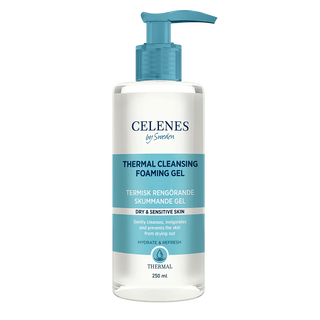 Celenes by Sweden Thermal Cleansing Foaming Gel Dry / Sensitive 250 ml / 8.5 fl oz Chivela