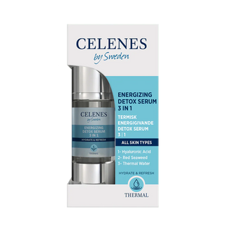 Celenes by Sweden Thermal Energizing Detox Serum 3 In 1 30 ml - By Baano