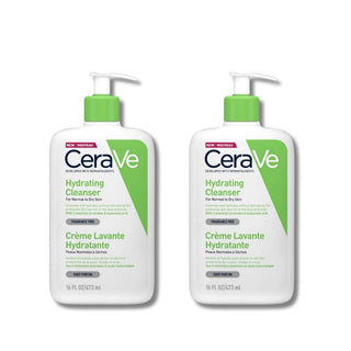 CeraVe Hydrating Cleanser 473 ml -2 Pack - By Baano