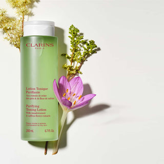 Clarins Purifying Toning Face Lotion for Oily Skin 200 ml - By Baano
