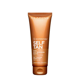 Clarins Self-Tanning Tinted Gel - Face and Body Bronzer 125 ml - By Baano