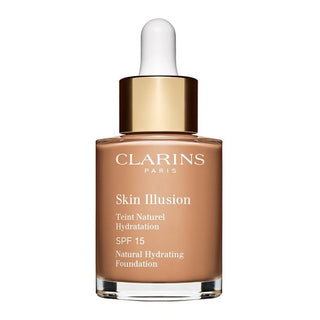 Clarins Skin Illusion Natural Hydrating Foundation SPF15 112 Amber 30ml/1oz - By Baano