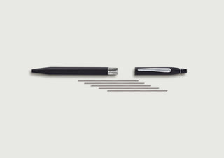 Click™ Classic Black with Chrome Appointments 0.5mm Pencil - By Baano