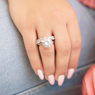 Olivia Engagement Ring in Silver - A Long-time Starlette Best Seller!