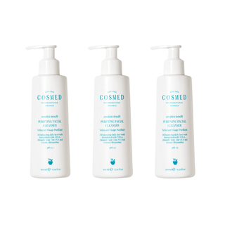 Cosmed Complete Benefit Purifying Facial Cleanser / Gel for Oily-Acne Prone Skin 200 ml 3 Pack Chivela