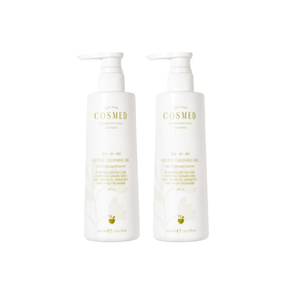 Cosmed Day-to-day Gentle Cleansing Gel - Combination Skin Washing Gel 400 ml 2 Pack Chivela