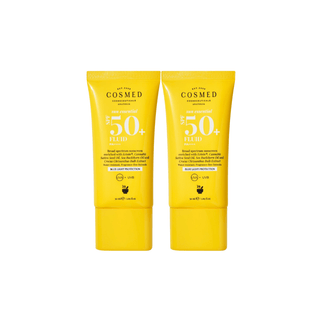Cosmed Sun Essential Fluid SPF 50 Face Sunscreen for All Skin Types Next Generation Filters 50 ml 2 Pack Chivela